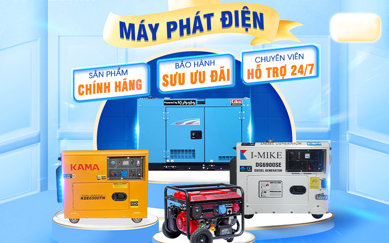 Cho Thuê Máy Phát Điện 3 Pha Tại Quận 12